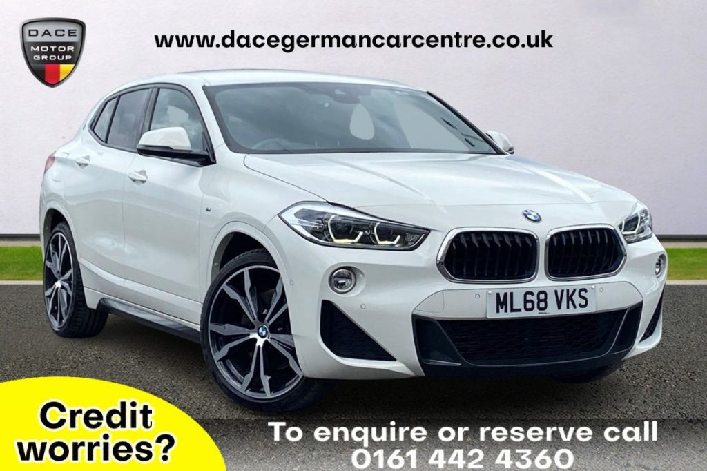 Used 2018 WHITE BMW X2 4x4 2.0 XDRIVE20D M SPORT 5DR AUTO 188 BHP (reg. 2018-09-26) for sale in Altrincham