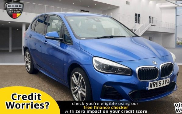 Used 2019 BLUE BMW 2 SERIES Hatchback 1.5 225XE M SPORT PREMIUM ACTIVE TOURER 5d AUTO 134 BHP (reg. 2019-12-02) for sale in Manchester