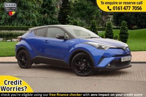 Used 2019 BLUE TOYOTA CHR Hatchback 1.8 DYNAMIC 5d 122 BHP (reg. 2019-04-13) for sale in Stockport