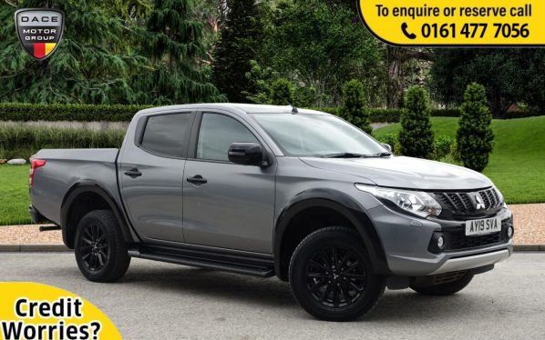 Used 2019 GREY MITSUBISHI L200 PICK UP 2.4 DI-D CHALLENGER DCB 5d AUTO 178 BHP PLUS VAT (reg. 2019-06-14) for sale in Stockport