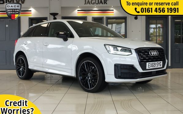 Used 2019 WHITE AUDI Q2 Estate 1.6 TDI BLACK EDITION 5d 114 BHP (reg. 2019-09-03) for sale in Wilmslow