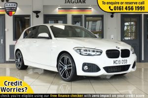 Used 2019 WHITE BMW 1 SERIES Hatchback 1.5 116D M SPORT SHADOW EDITION 5d 114 BHP (reg. 2019-05-28) for sale in Wilmslow