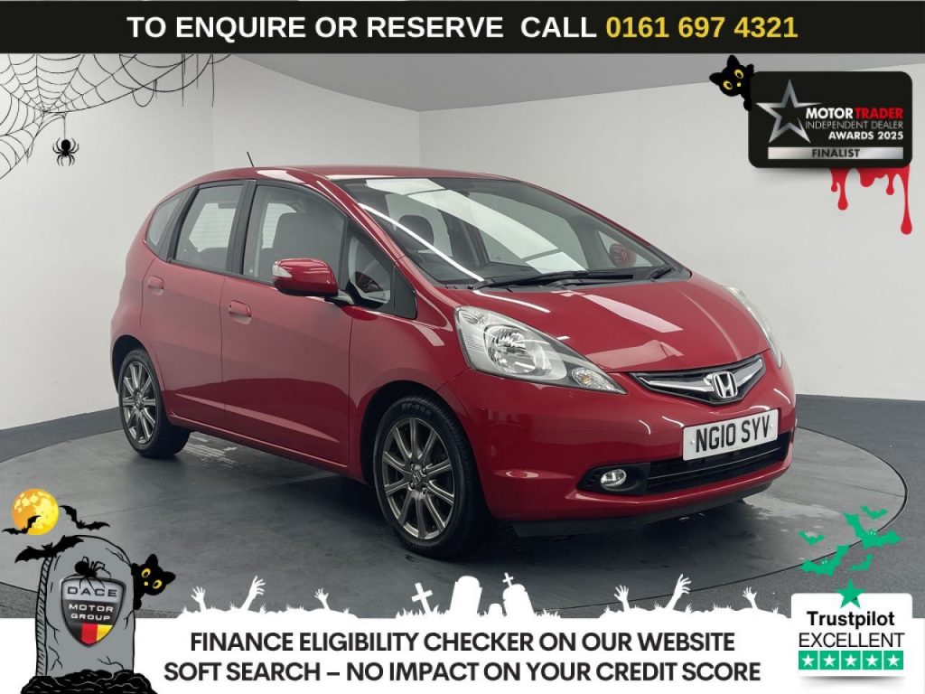 Used 2010 RED HONDA JAZZ Hatchback 1.4 i-VTEC Si Hatchback 5dr Petrol Manual Euro 4 (100 ps) (reg. 2010-07-28) for sale in Manchester