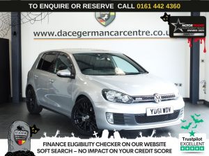 Used 2011 SILVER VOLKSWAGEN GOLF Hatchback 2.0 TDI GTD Hatchback 5dr Diesel DSG Euro 5 (170 ps) (reg. 2011-09-01) for sale in Altrincham