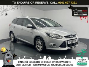 Used 2012 SILVER FORD FOCUS Estate 2.0 TDCi Titanium Estate 5dr Diesel Manual Euro 5 (140 ps) (reg. 2012-11-20) for sale in Manchester