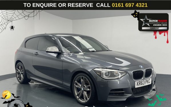 Used 2013 GREY BMW 1 SERIES Hatchback 3.0 M135i Hatchback 3dr Petrol Auto Euro 6 (s/s) (320 ps) (reg. 2013-11-29) for sale in Manchester