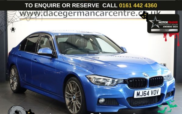 Used 2014 BLUE BMW 3 SERIES Saloon 2.0 320d M Sport Saloon 4dr Diesel Auto Euro 5 (s/s) (184 ps) OVER £6000 EXTRAS (reg. 2014-10-30) for sale in Altrincham