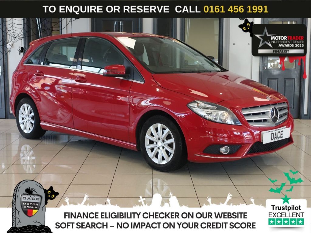 Used 2014 RED MERCEDES-BENZ B-CLASS MPV 1.8 B200 CDI SE MPV 5dr Diesel Manual Euro 5 (s/s) (136 ps) (reg. 2014-09-16) for sale in Wilmslow
