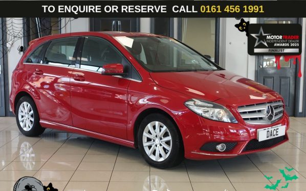 Used 2014 RED MERCEDES-BENZ B-CLASS MPV 1.8 B200 CDI SE MPV 5dr Diesel Manual Euro 5 (s/s) (136 ps) (reg. 2014-09-16) for sale in Wilmslow