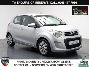 Used 2015 GREY CITROEN C1 Hatchback 1.0 VTi Feel Hatchback 5dr Petrol Manual Euro 5 (Euro 5) (68 ps) (reg. 2015-04-24) for sale in Stockport