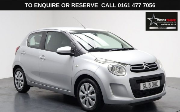 Used 2015 GREY CITROEN C1 Hatchback 1.0 VTi Feel Hatchback 5dr Petrol Manual Euro 5 (Euro 5) (68 ps) (reg. 2015-04-24) for sale in Stockport