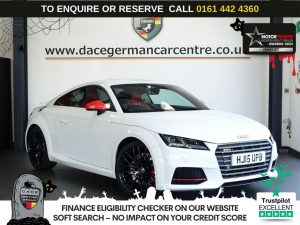 Used 2015 WHITE AUDI TTS Convertible 2.0 TFSI Roadster 2dr Petrol S Tronic quattro Euro 6 (s/s) (310 ps) (reg. 2015-05-21) for sale in Altrincham