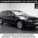 Used 2016 BLACK VOLKSWAGEN PASSAT Estate 1.6 TDI BlueMotion Tech SE Business Estate 5dr Diesel Manual Euro 6 (s/s) (120 ps) (reg. 2016-12-15) for sale in Stockport