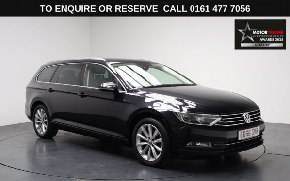 Used 2016 BLACK VOLKSWAGEN PASSAT Estate 1.6 TDI BlueMotion Tech SE Business Estate 5dr Diesel Manual Euro 6 (s/s) (120 ps) (reg. 2016-12-15) for sale in Stockport