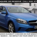 Used 2016 BLUE MERCEDES-BENZ A-CLASS Hatchback 1.6 A180 Sport Hatchback 5dr Petrol 7G-DCT Euro 6 (s/s) (122 ps) (reg. 2016-09-07) for sale in Stockport
