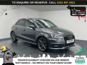 Used 2016 GREY AUDI A1 Hatchback 1.6 TDI Black Edition Sportback 5dr Diesel Manual Euro 6 (s/s) (116 ps) (reg. 2016-05-25) for sale in Manchester
