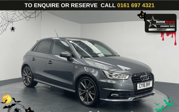 Used 2016 GREY AUDI A1 Hatchback 1.6 TDI Black Edition Sportback 5dr Diesel Manual Euro 6 (s/s) (116 ps) (reg. 2016-05-25) for sale in Manchester