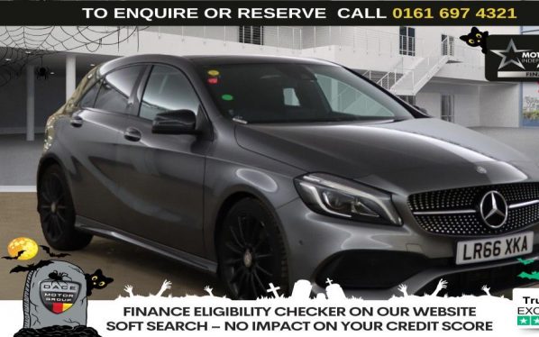 Used 2016 GREY MERCEDES-BENZ A-CLASS Hatchback 2.1 A220d AMG Line (Premium) Hatchback 5dr Diesel 7G-DCT Euro 6 (s/s) (177 ps) (reg. 2016-09-30) for sale in Manchester