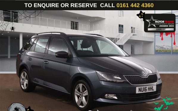 Used 2016 GREY SKODA FABIA Estate 1.2 TSI SE L Estate 5dr Petrol DSG Euro 6 (s/s) (110 ps) (reg. 2016-03-24) for sale in Altrincham