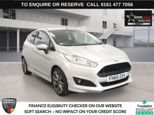 Used 2016 SILVER FORD FIESTA Hatchback 1.0T EcoBoost Zetec S Hatchback 3dr Petrol Manual Euro 6 (s/s) (125 ps) (reg. 2016-12-07) for sale in Stockport