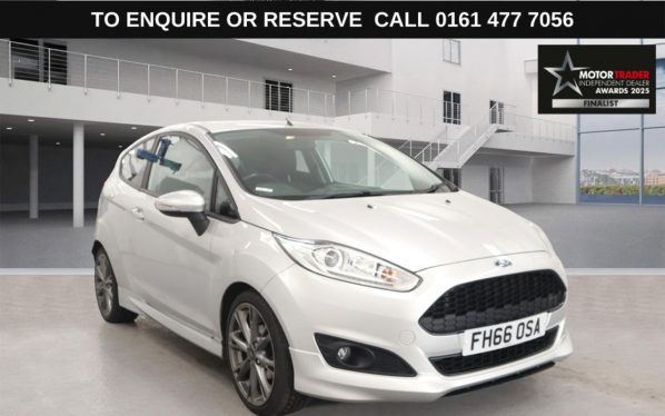 Used 2016 SILVER FORD FIESTA Hatchback 1.0T EcoBoost Zetec S Hatchback 3dr Petrol Manual Euro 6 (s/s) (125 ps) (reg. 2016-12-07) for sale in Stockport