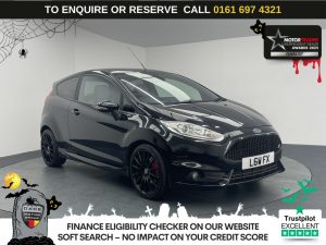 Used 2017 BLACK FORD FIESTA Hatchback 1.6T EcoBoost ST-3 Hatchback 3dr Petrol Manual Euro 6 (182 ps) (reg. 2017-03-06) for sale in Manchester