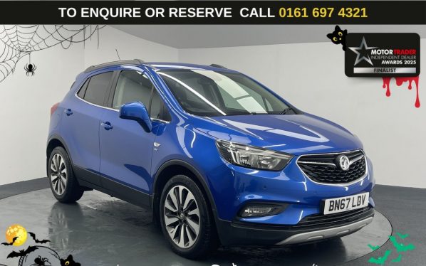Used 2017 BLUE VAUXHALL MOKKA X SUV 1.6 CDTi ecoFLEX Elite Nav SUV 5dr Diesel Manual Euro 6 (s/s) 17in Alloy (136 ps) (reg. 2017-09-01) for sale in Manchester