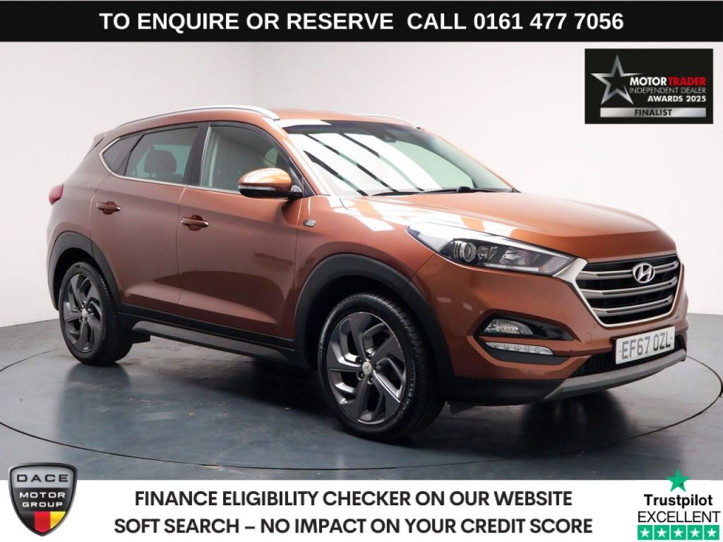 Used 2017 BRONZE HYUNDAI TUCSON SUV 1.7 CRDi Blue Drive Sport Edition SUV 5dr Diesel Manual Euro 6 (s/s) (116 ps) (reg. 2017-12-31) for sale in Stockport