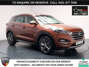 Used 2017 BRONZE HYUNDAI TUCSON SUV 1.7 CRDi Blue Drive Sport Edition SUV 5dr Diesel Manual Euro 6 (s/s) (116 ps) (reg. 2017-12-31) for sale in Stockport