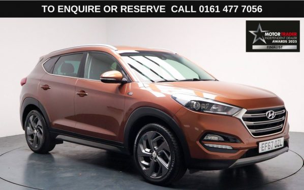Used 2017 BRONZE HYUNDAI TUCSON SUV 1.7 CRDi Blue Drive Sport Edition SUV 5dr Diesel Manual Euro 6 (s/s) (116 ps) (reg. 2017-12-31) for sale in Stockport
