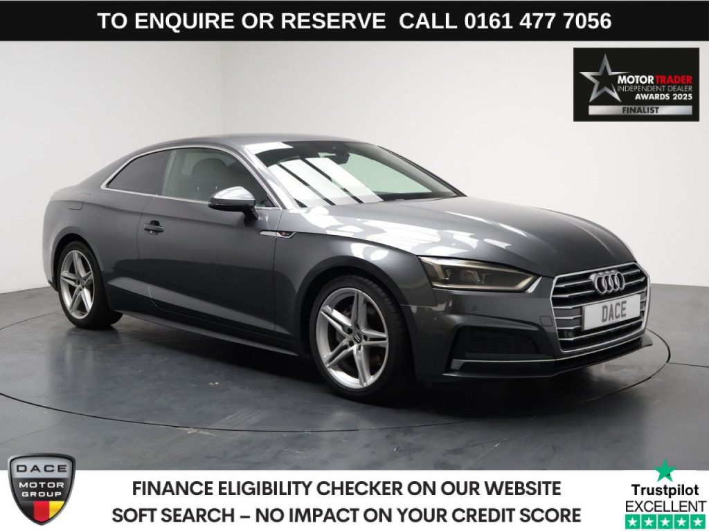 Used 2017 GREY AUDI A5 Coupe 2.0 TDI ultra S line Coupe 2dr Diesel Manual Euro 6 (s/s) (190 ps) (reg. 2017-09-20) for sale in Stockport