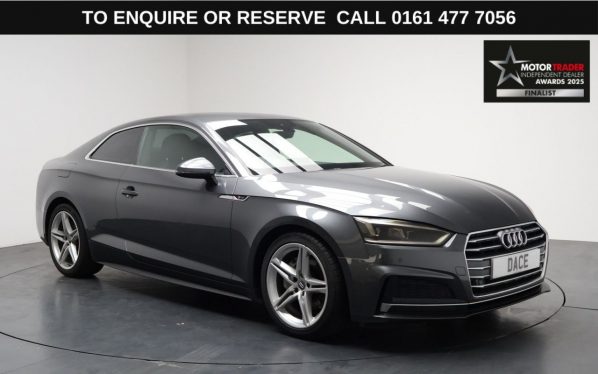 Used 2017 GREY AUDI A5 Coupe 2.0 TDI ultra S line Coupe 2dr Diesel Manual Euro 6 (s/s) (190 ps) (reg. 2017-09-20) for sale in Stockport
