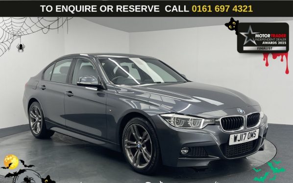 Used 2017 GREY BMW 3 SERIES Saloon 2.0 320i M Sport Saloon 4dr Petrol Manual xDrive Euro 6 (s/s) (184 ps) (reg. 2017-03-21) for sale in Manchester