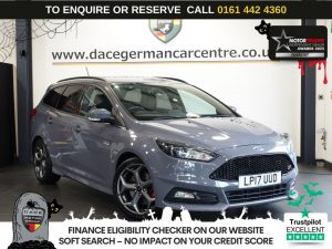 Used 2017 GREY FORD FOCUS Estate 2.0 TDCi ST-3 Estate 5dr Diesel Manual Euro 6 (s/s) (185 ps) (reg. 2017-07-14) for sale in Altrincham