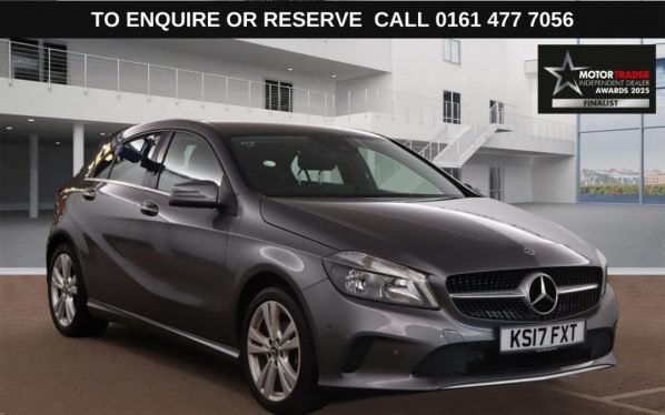 Used 2017 GREY MERCEDES-BENZ A-CLASS Hatchback 1.5 A180d Sport (Executive) Hatchback 5dr Diesel 7G-DCT Euro 6 (s/s) (109 ps) (reg. 2017-04-26) for sale in Stockport