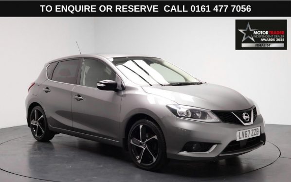 Used 2017 GREY NISSAN PULSAR Hatchback 1.2 DIG-T N-Connecta Style Hatchback 5dr Petrol Manual Euro 6 (s/s) (115 ps) (reg. 2017-12-29) for sale in Stockport