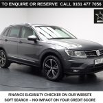 Used 2017 GREY VOLKSWAGEN TIGUAN SUV 1.4 TSI SE Navigation SUV 5dr Petrol Manual Euro 6 (s/s) (150 ps) (reg. 2017-11-17) for sale in Stockport