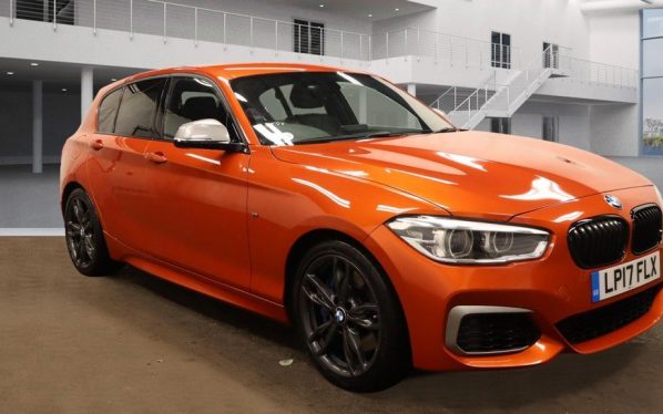 Used 2017 ORANGE BMW 1 SERIES Hatchback 3.0 M140i Hatchback 5dr Petrol Auto Euro 6 (s/s) (340 ps) (reg. 2017-06-24) for sale in Manchester