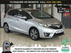 Used 2017 SILVER HONDA JAZZ Hatchback 1.3 i-VTEC EX Navi Hatchback 5dr Petrol CVT Euro 6 (s/s) (102 ps) (reg. 2017-09-14) for sale in Wilmslow