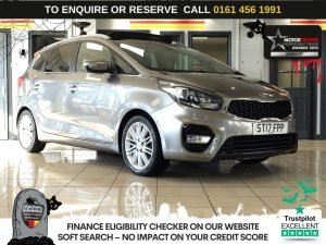 Used 2017 SILVER KIA CARENS MPV 1.7 CRDi 4 MPV 5dr Diesel DCT Euro 6 (s/s) (139 bhp) (reg. 2017-03-31) for sale in Wilmslow
