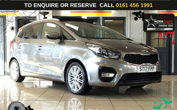 Used 2017 SILVER KIA CARENS MPV 1.7 CRDi 4 MPV 5dr Diesel DCT Euro 6 (s/s) (139 bhp) (reg. 2017-03-31) for sale in Wilmslow