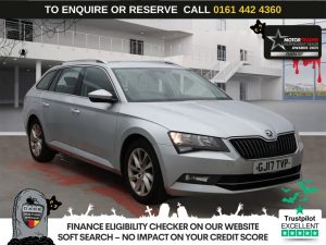 Used 2017 SILVER SKODA SUPERB Estate 1.4 TSI ACT SE Estate 5dr Petrol DSG Euro 6 (s/s) (150 ps) (reg. 2017-03-22) for sale in Altrincham