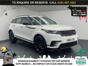 Used 2017 WHITE LAND ROVER RANGE ROVER VELAR SUV 3.0 SD6 V6 R-Dynamic SE SUV 5dr Diesel Auto 4WD Euro 6 (s/s) (300 ps) (reg. 2017-09-06) for sale in Manchester