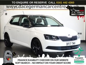 Used 2017 WHITE SKODA FABIA Hatchback 1.2 TSI Colour Edition Hatchback 5dr Petrol Manual Euro 6 (s/s) (90 ps) (reg. 2017-06-30) for sale in Altrincham