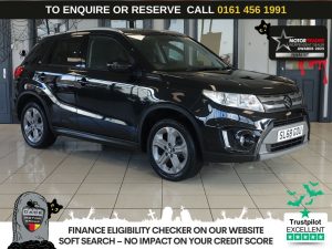 Used 2018 BLACK SUZUKI VITARA SUV 1.6 SZ-T SUV 5dr Petrol Manual ALLGRIP Euro 6 (s/s) (120 ps) (reg. 2018-10-05) for sale in Wilmslow