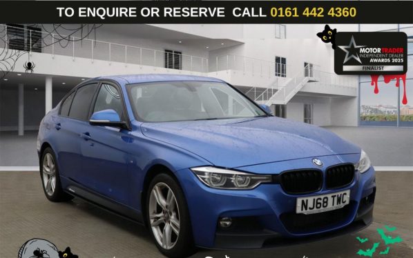 Used 2018 BLUE BMW 3 SERIES Saloon 3.0 330d M Sport Saloon 4dr Diesel Auto xDrive Euro 6 (s/s) (258 ps) (reg. 2018-09-02) for sale in Altrincham