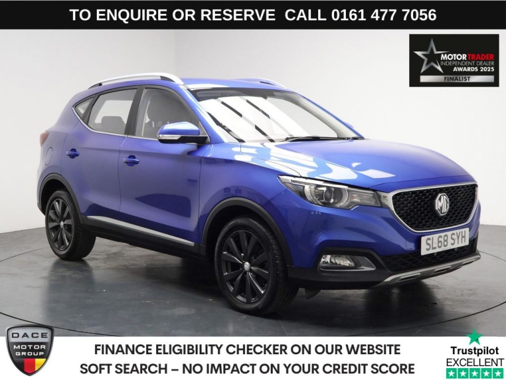 Used 2018 BLUE MG MG ZS SUV 1.5 VTi-TECH Excite SUV 5dr Petrol Manual Euro 6 (s/s) (106 ps) (reg. 2018-11-27) for sale in Stockport