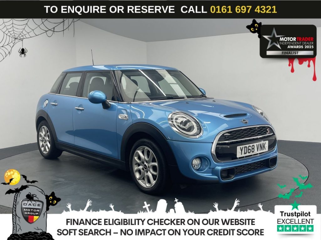 Used 2018 BLUE MINI HATCH Hatchback 2.0 Cooper S Hatchback 5dr Petrol Manual Euro 6 (s/s) (192 ps) (reg. 2018-09-24) for sale in Manchester