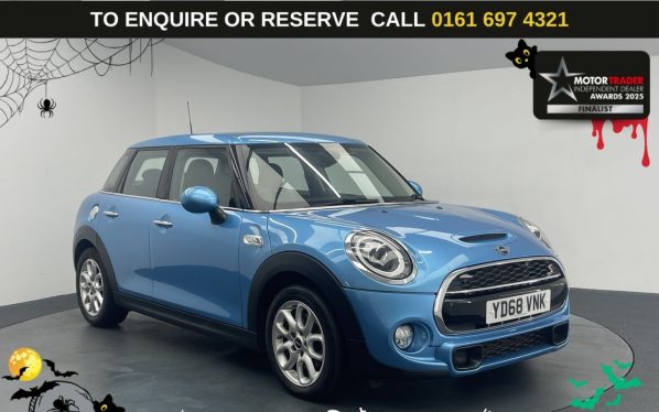 Used 2018 BLUE MINI HATCH Hatchback 2.0 Cooper S Hatchback 5dr Petrol Manual Euro 6 (s/s) (192 ps) (reg. 2018-09-24) for sale in Manchester