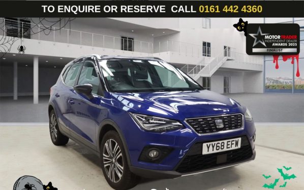Used 2018 BLUE SEAT ARONA SUV 1.6 TDI XCELLENCE SUV 5dr Diesel DSG Euro 6 (s/s) (95 ps) (reg. 2018-09-29) for sale in Altrincham